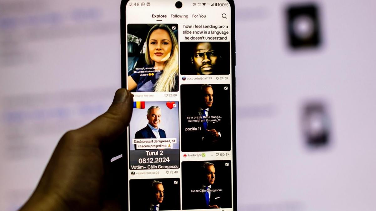 anaf ii verifica la bani pe influencerii care l au promovat pe calin georgescu pe tiktok