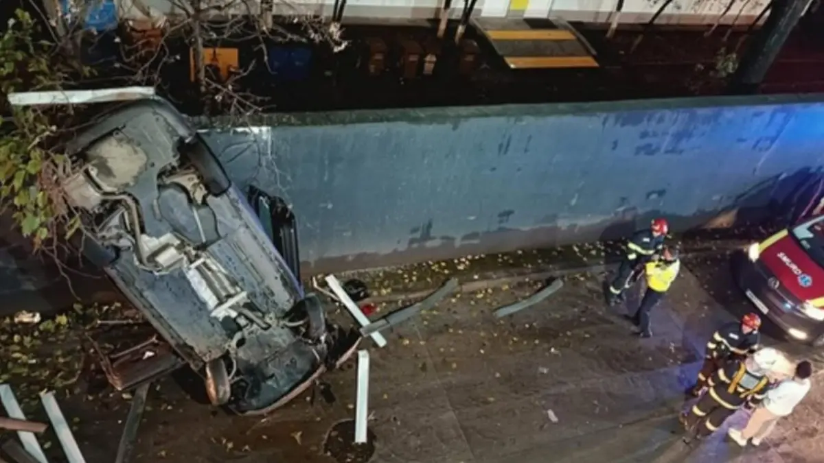 noi detalii despre accidentul de la mega mall pasagerul i a dat masina tanarului desi stia ca nu are permis