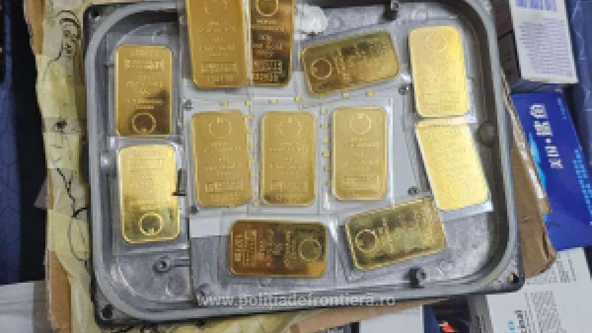 un barbat care pleca din timisoara in indonezia avea in bagaj 42 de lingouri de aur