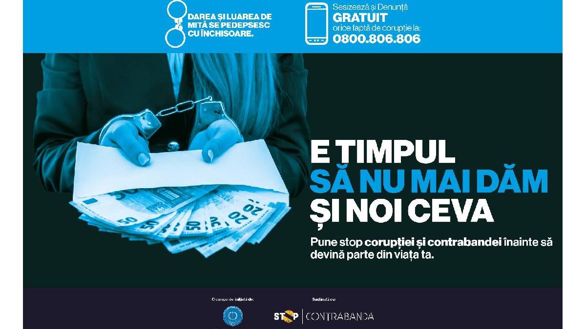 lansarea campaniei nationale de prevenire a coruptiei e timpul sa nu mai dam si noi ceva