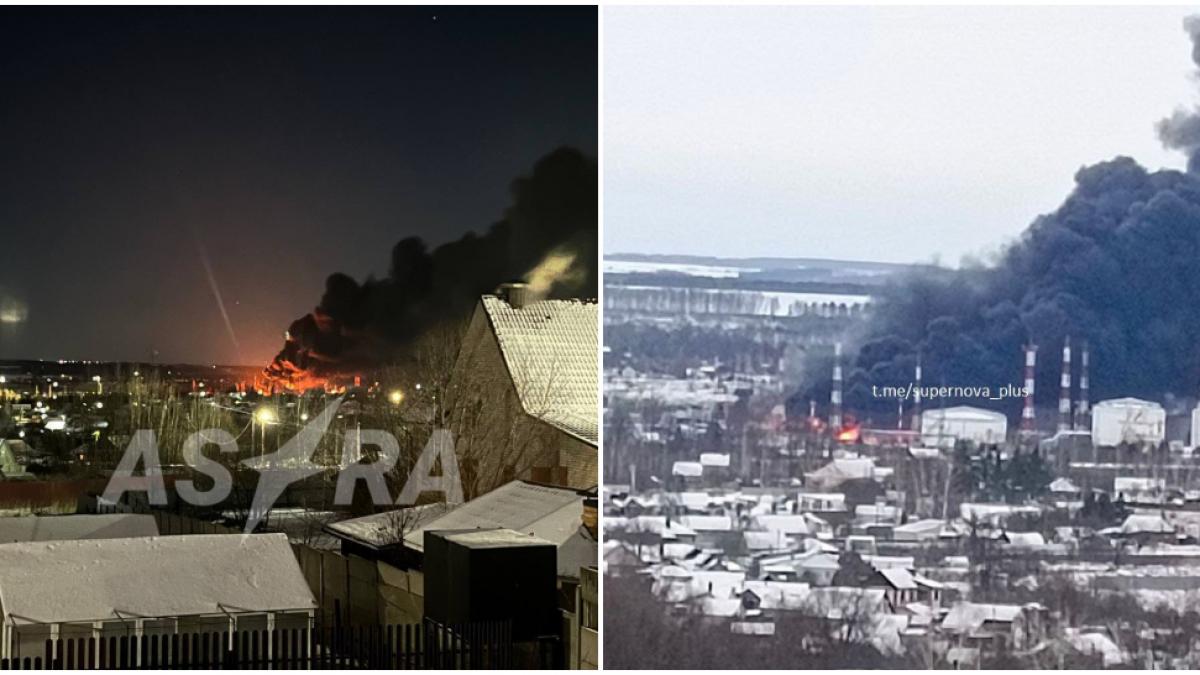 atca masiv al ucrainenilor in rusia incendii in oriol dupa ce dronele au lovit instalatii energetice si depozite de combustibil