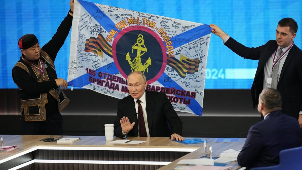 putin sustine un lung discurs de propaganda a amenintat din nou cu arma nucleara si a provocat occidentul la un duel cu oresnik