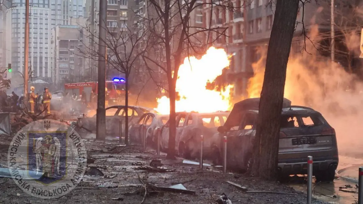 rusia a bombardat kievul cu rachete balistice la o zi dupa ce putin a provocat occidentul la un duel cu oresnik