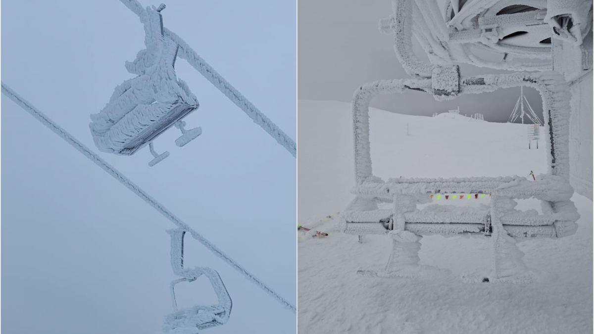 domeniul schiabil din sinaia ramane inchis telecabina si telescaunul pana la cota 2000 nu functioneaza