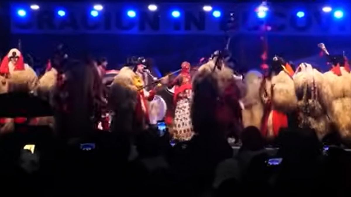 uratura pro putin si pro georgescu pe bani publici la suceava ursii de la rotunda dati jos de pe scena dupa mesajele extremiste