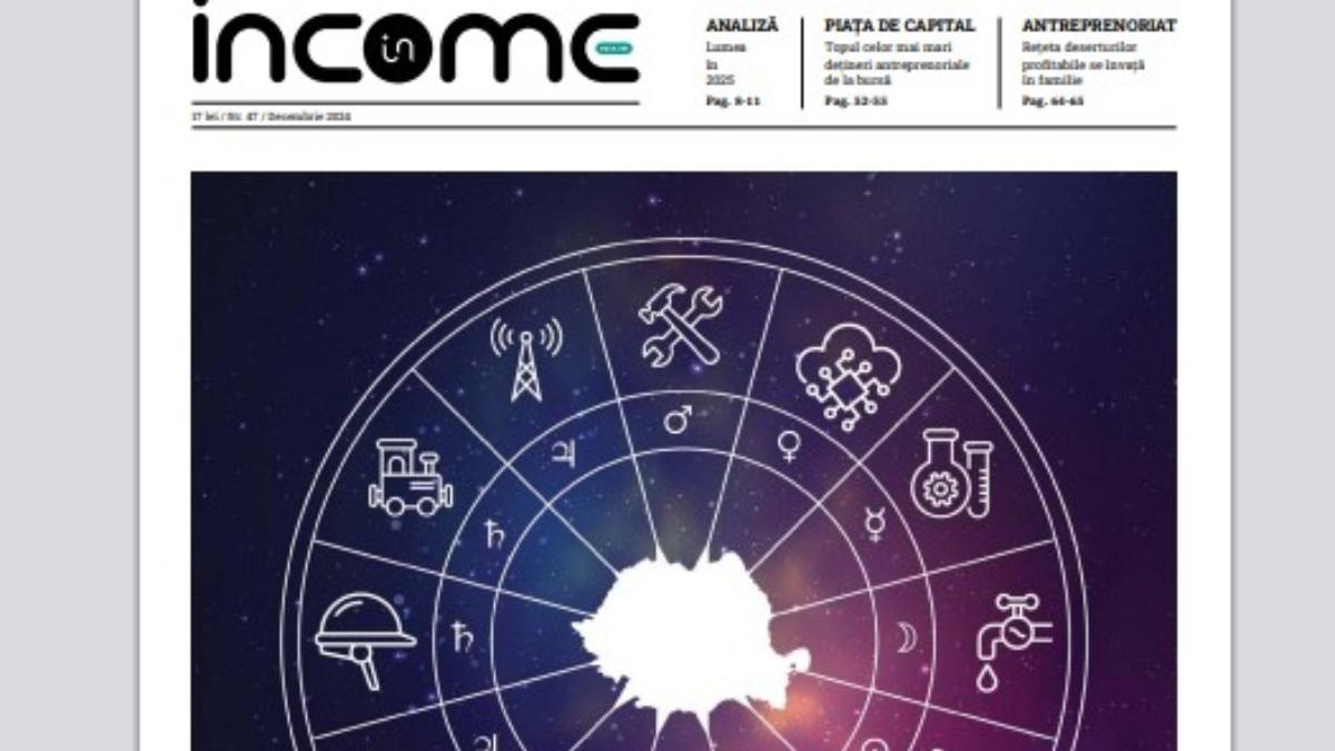 noul numar al revistei income magazine marile provocari ale economiei romanesti in 2025