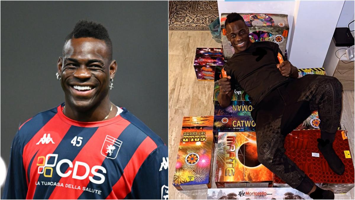 sunteti pregatiti fotbalistul mario balotelli face glume de anul nou la 13 ani dupa ce si a incendiat casa cu artificii