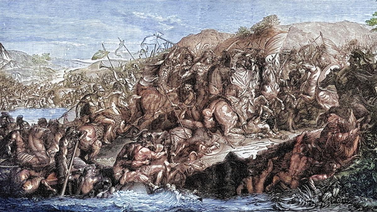 descoperire arheologica importanta a fost gasit locul pierdut al bataliei celebre a lui alexandru cel mare impotriva persilor antici