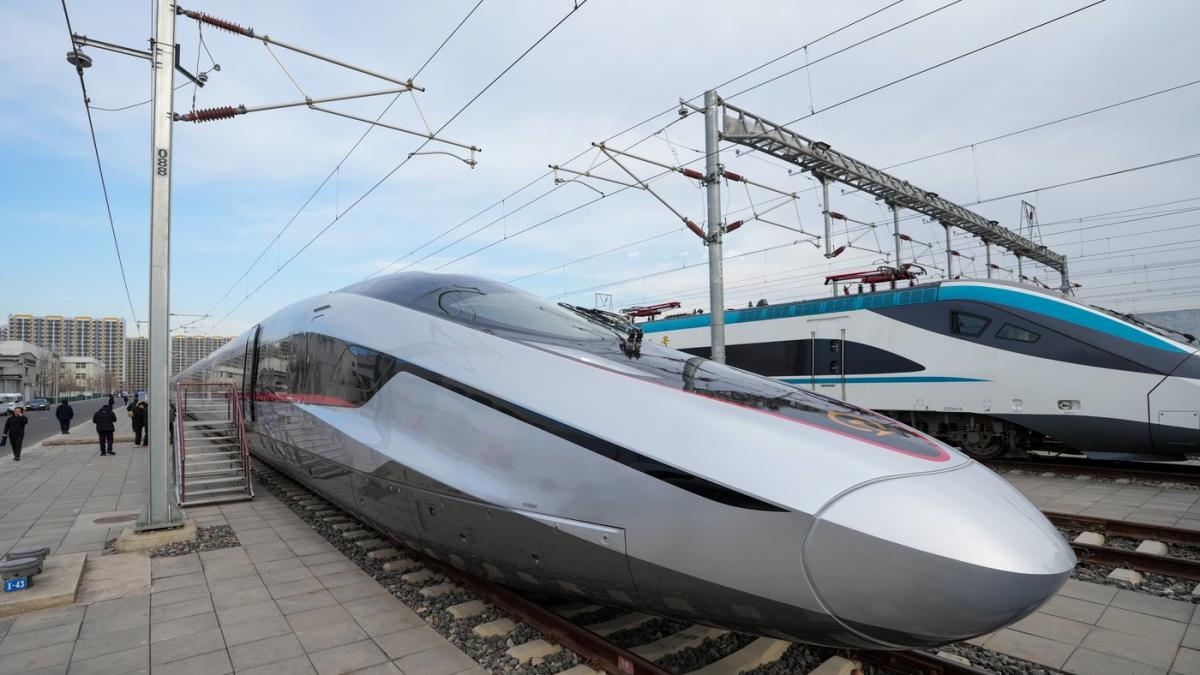 cum arata ultimul tren de mare viteza facut in china a fost testat de mii de ori si ar putea deveni cel mai rapid din lume