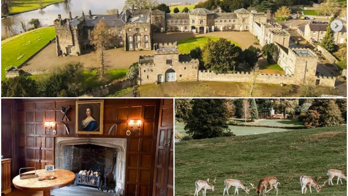 un castel de 700 de ani e scos la vanzare imagini spectaculoase cu proprietatea de lux care a apartinut de generatii aceleiasi familii