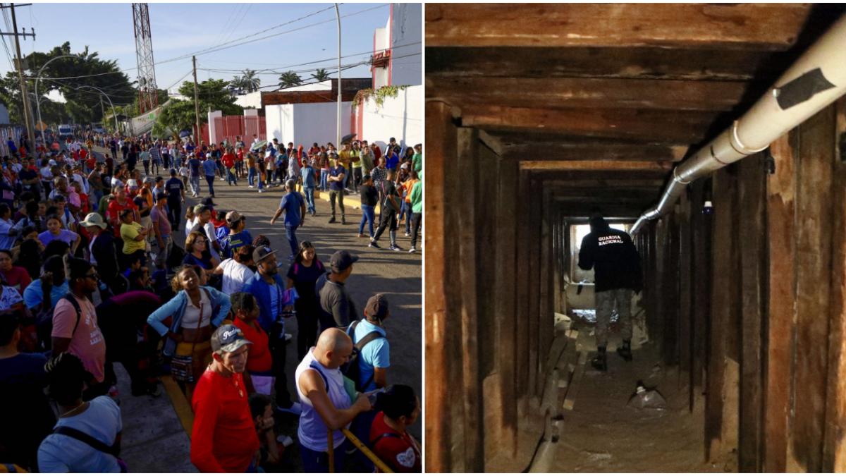 un tunel de 300 de metri intre sua si mexic care era folosit pentru contrabanda si trafic de migranti va fi inchis de autoritati