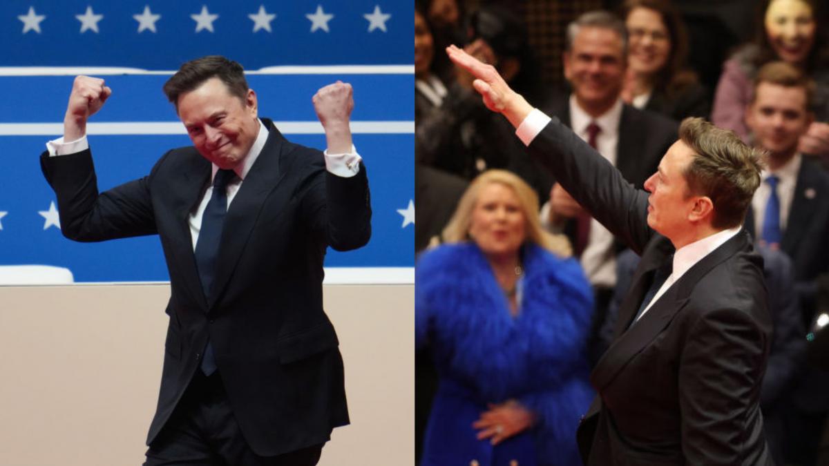 elon musk a ajuns viral cu dansul si salutul de dupa discursul sau de la investirea lui donald trump asa se simte victoria