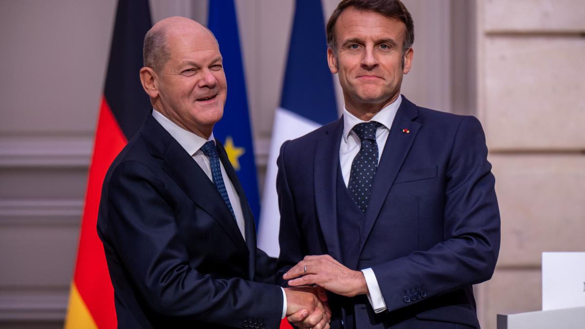 macron si scholz se angajeaza sa mentina uniunea europeana unita si puternica in fata provocarii lui donald trump