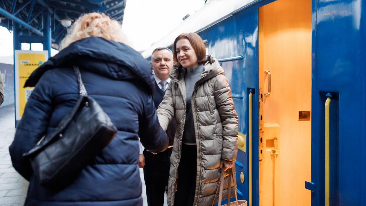 maia sandu a ajuns la kiev ce vrea presedinta republicii moldova sa discute cu zelenski despre energie si criza din transnistria