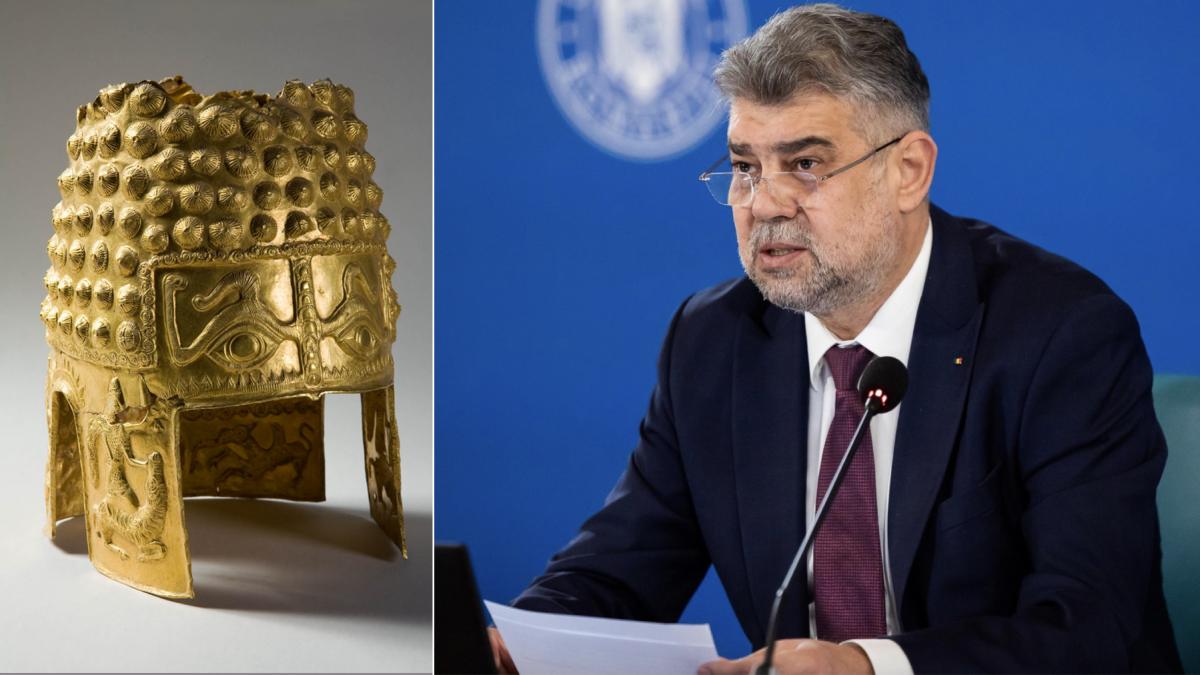 marcel ciolacu piesele din tezaurul dacic furate de la muzeul drents trebuie recuperate rapid si sa revina in siguranta in romania