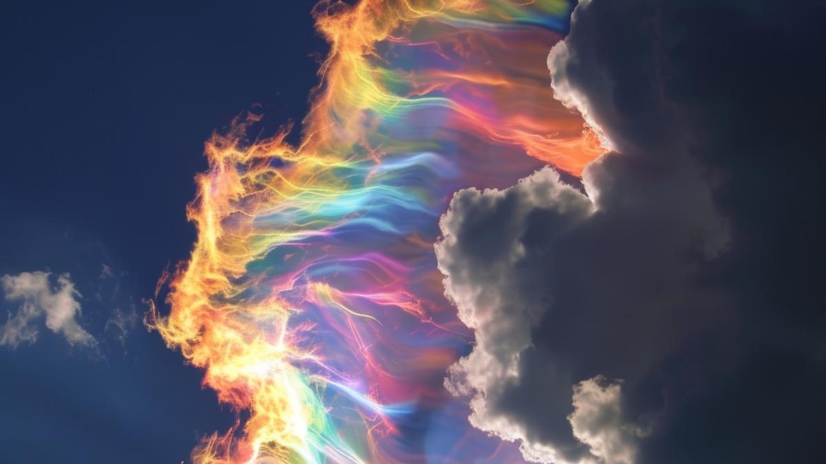 imagini impresionante cu un fenomen atmosferic rar pe cer ce este curcubeul de foc si cum se formeaza