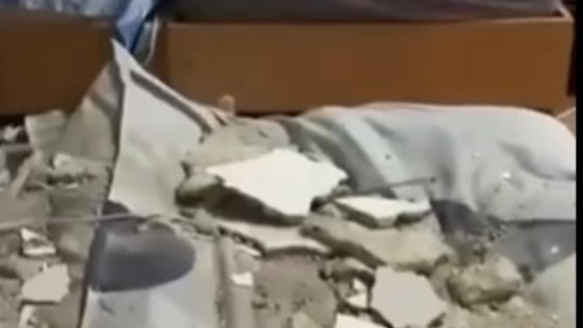 reactia conducerii scolii de politie campina dupa ce o parte din tavan a cazut peste un elev intr un dormitor regretam incidentul