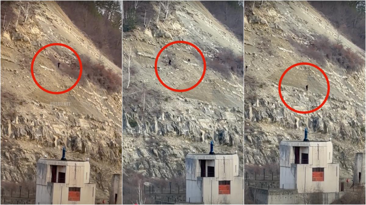 politia ii cauta pe necunoscutii care desprindeau intentionat bolovani de pe versanti si ii aruncau pe dn10