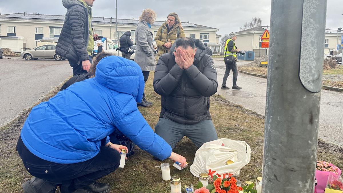 oameni intinsi pe jos raniti si sange peste tot martorii atacului armat de la scoala din suedia sunt in stare de soc