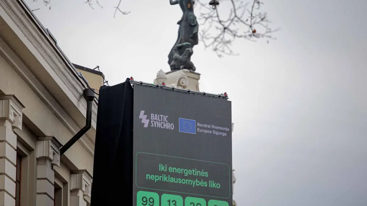 tarile baltice se decupleaza sambata de la reteaua electrica rusa un ceas la vilnius numara orele pana cand se va taia cablul electric