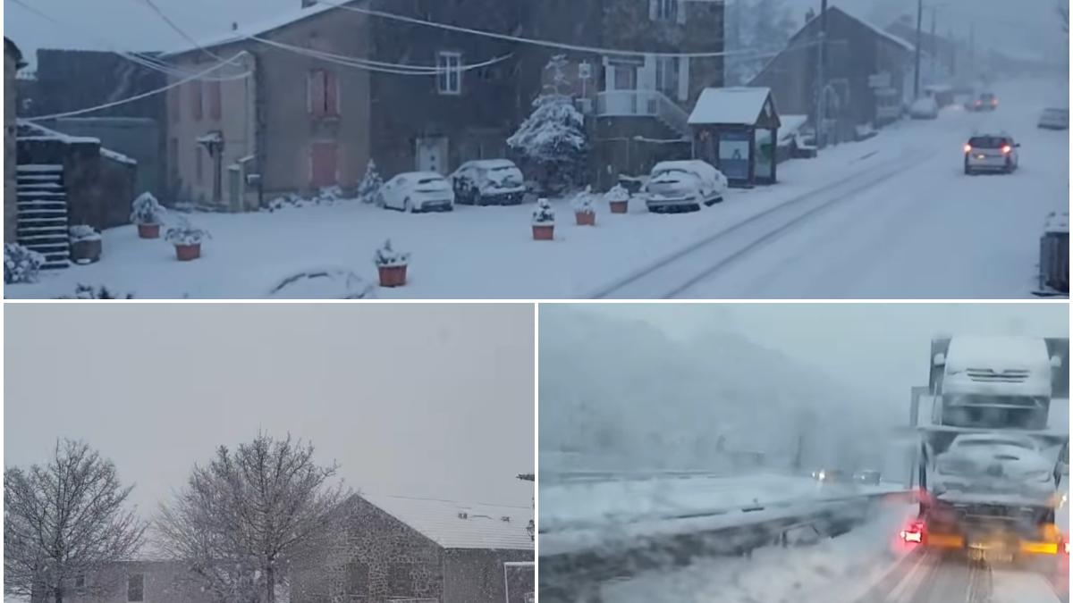 ninsori abundente in vestul europei avertizari cod portocaliu au fost emise pentru franta italia si germania