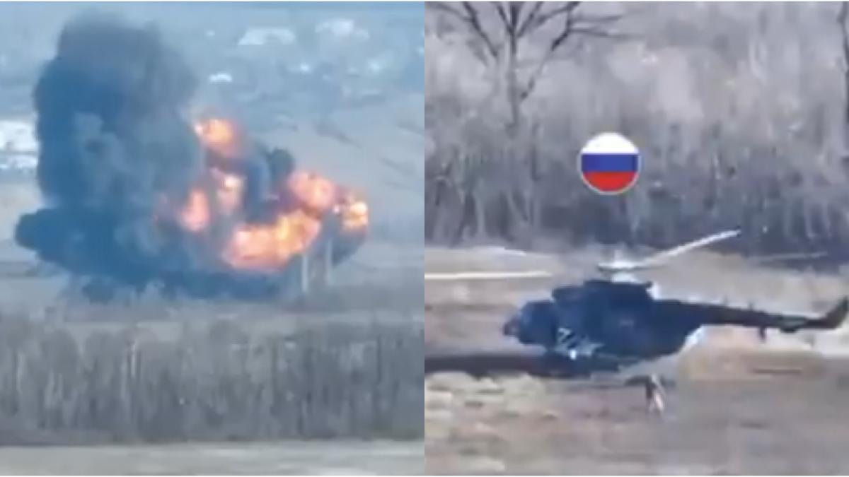 ucrainenii au lansat o noua ofensiva in regiunea kursk momentul in care armata kievului doboara un avion rusesc su 25 rusesc