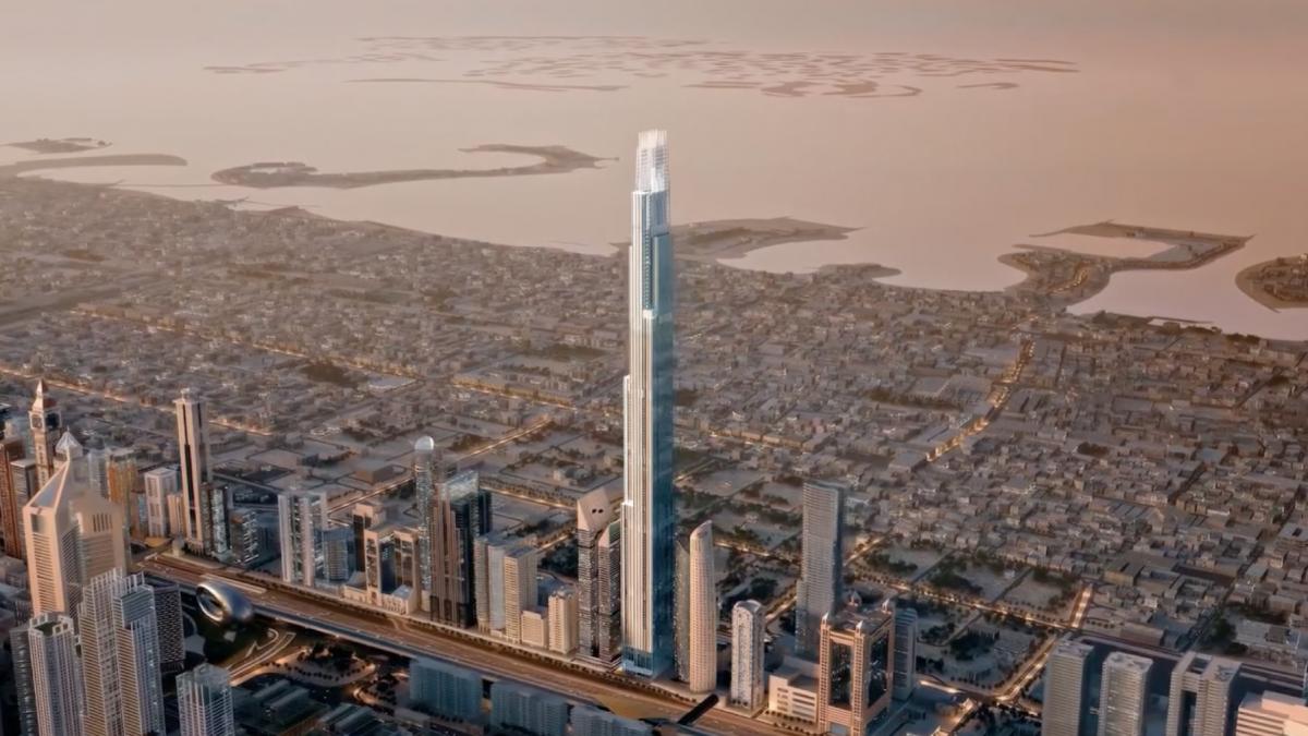 dubai va ocupa si locul 2 in topul celor mai inalte cladiri din lume cum arata burj azizi turnul care va bate 5 recorduri mondiale