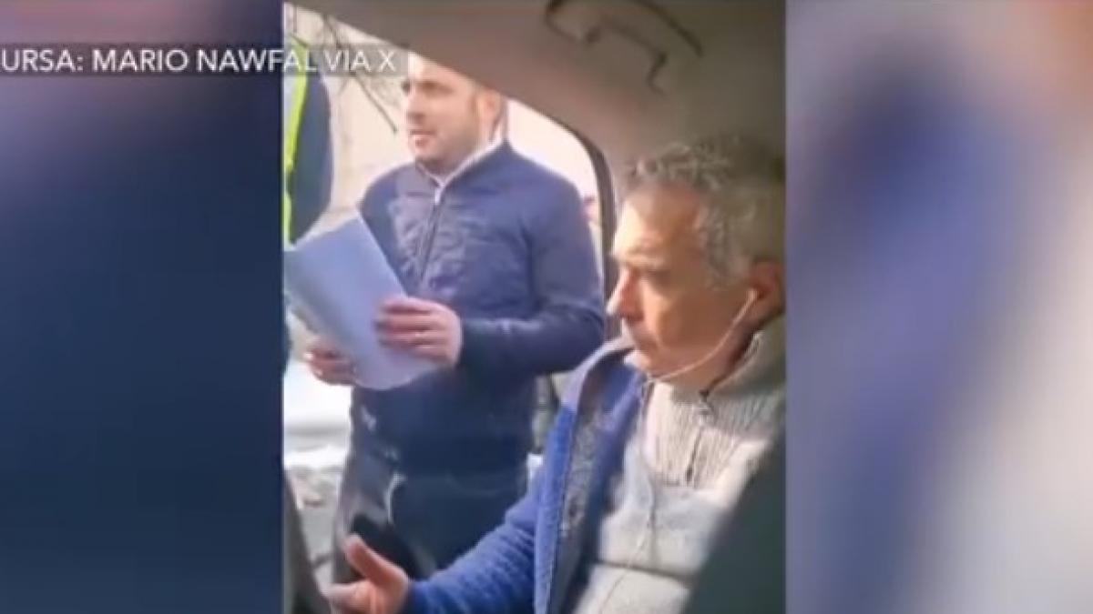 imagini cu calin georgescu in momentul in care a fost saltat de politie am nevoie la toaleta