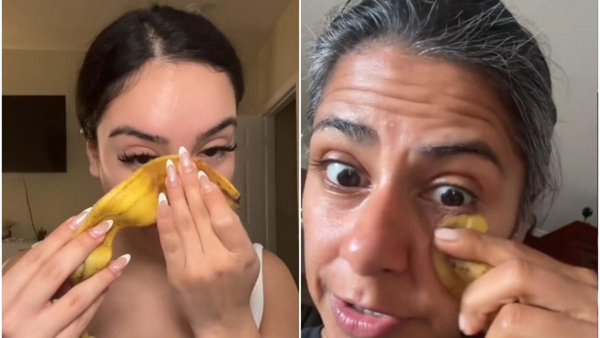 frecarea tenului cu coji de banane noul secret anti rid promovat pe tiktok cat de eficient este botoxul natural devenit viral