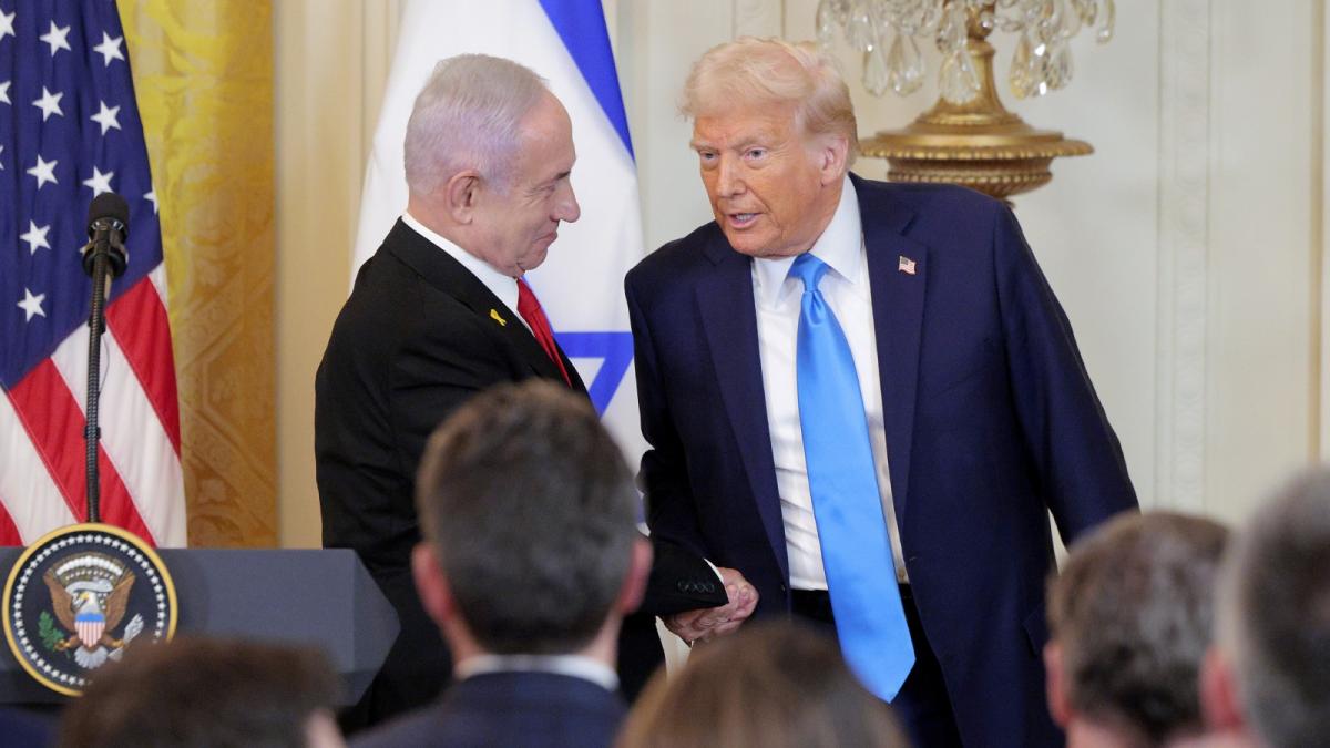 netanyahu lui trump pentru armele trimise israelului care ii vor permite sa termine treaba impotriva axei iraniene
