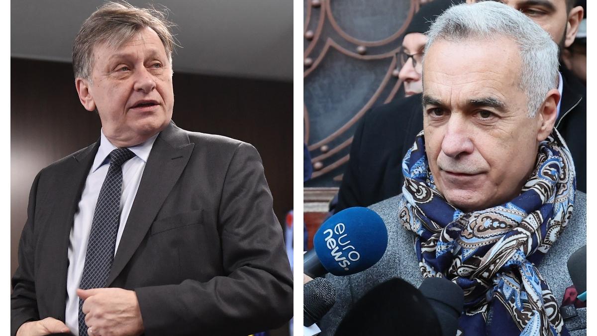 sondaj calin georgescu si crin antonescu favoriti pentru intrarea in turul al doilea la prezidentiale