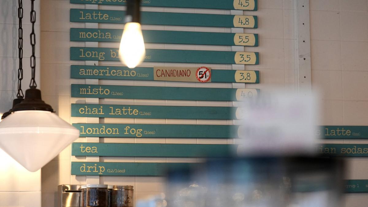 afacerile canadiene incep sa si patriotizeze produsele drept raspuns la taxele lui trump o cafea americano a devenit canadiano