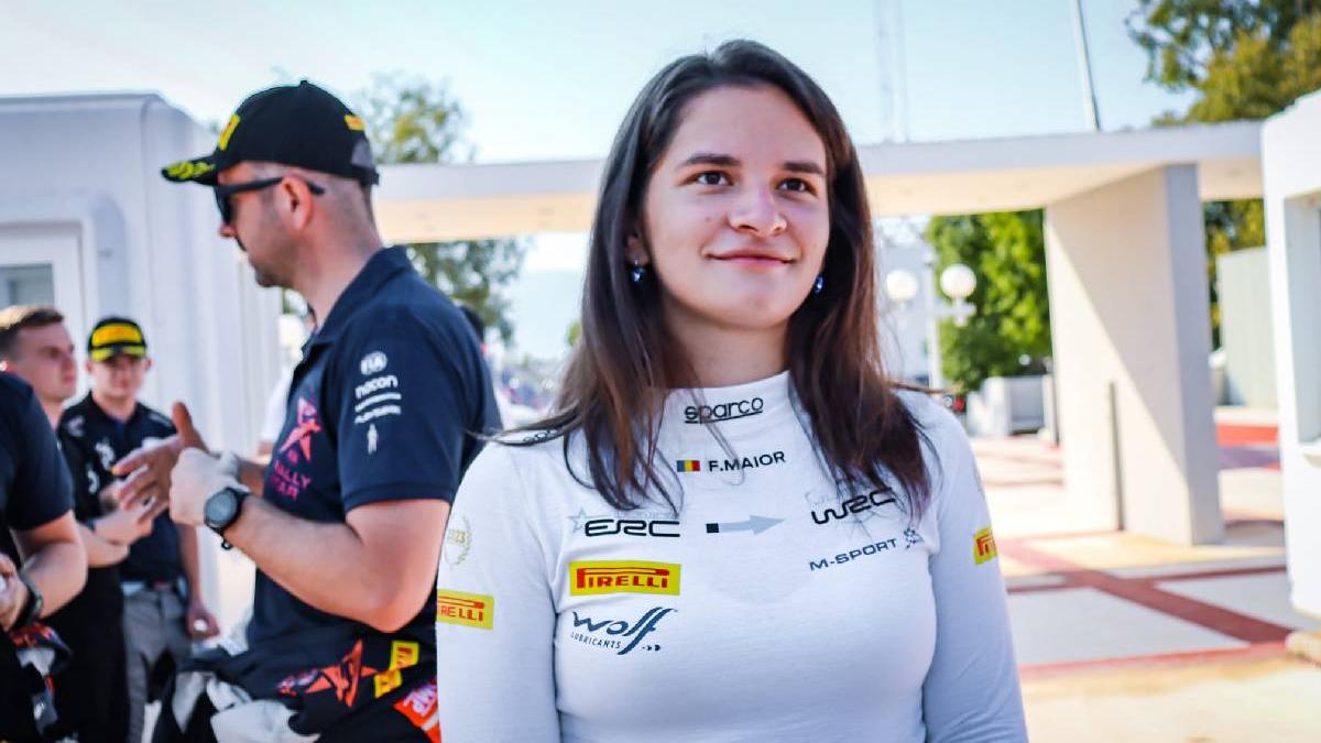 francesca maior este cel mai tanar copilot de raliuri am facut cheta pentru a fi campioni europeni
