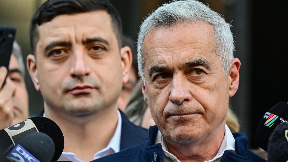 George simion in spatele lui calin georgescu