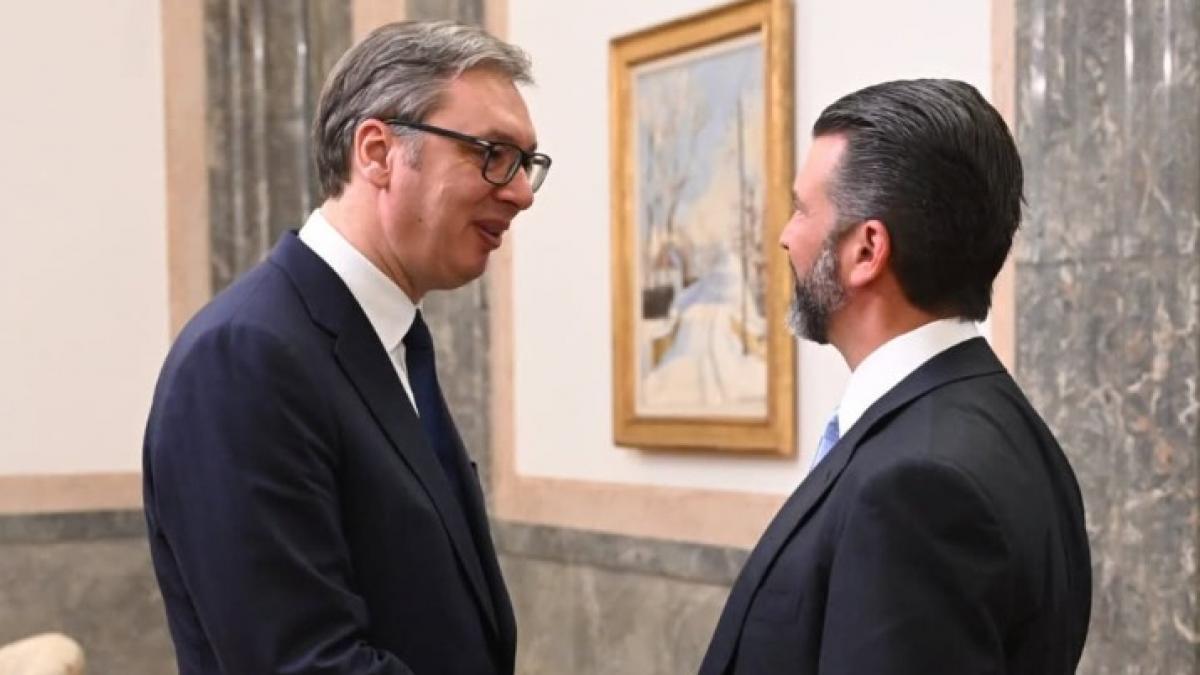 donald trump jr fiul cel mare al presedintelui american se afla in vizita in serbia