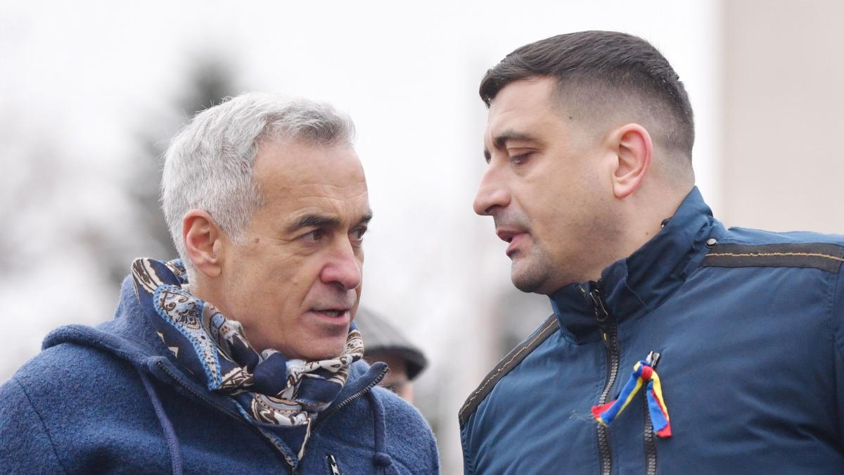 george simion spune ca nu va candida la prezidentiale liderul aur a anuntat ca se intalneste miercuri cu georgescu