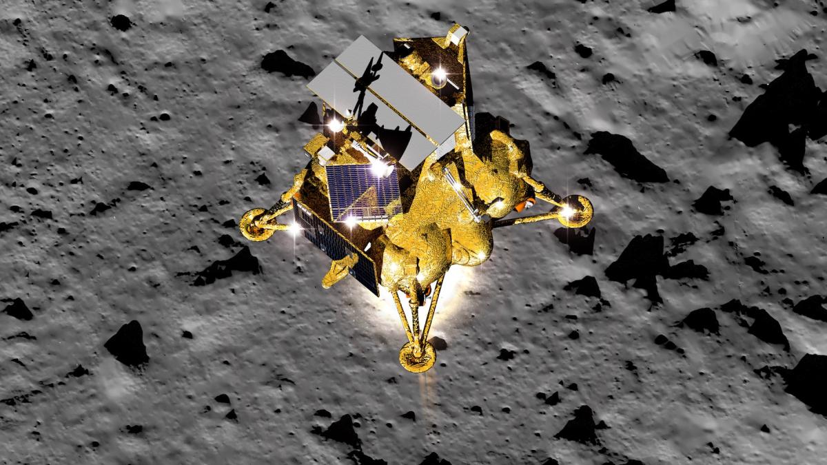 lander pe luna