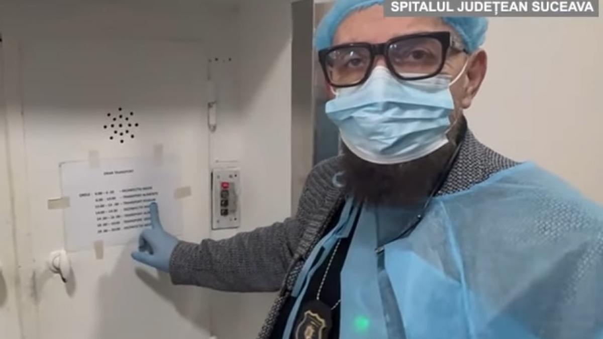 anpc a gasit dezastru la spitalul din suceava mancarea era transportata cu liftul cu care se carau gunoaiele