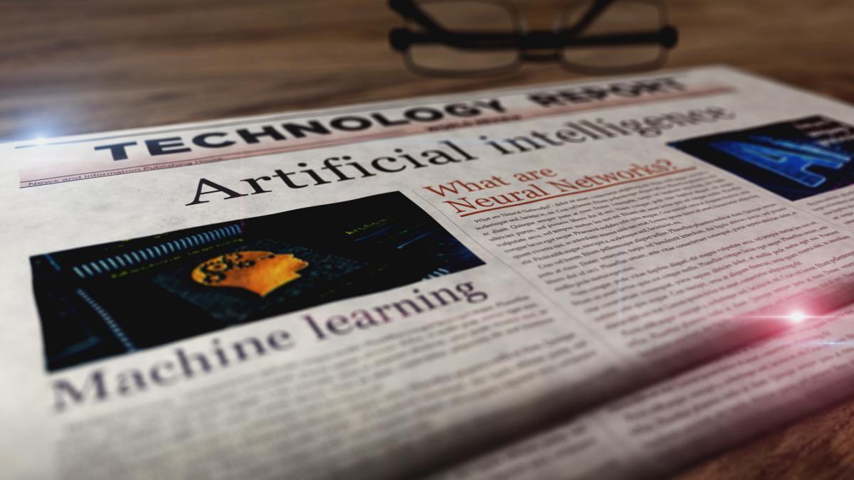 primul ziar creat integral cu ai a fost tiparit in italia primul ziar creat integral cu ai a fost tiparit in italia