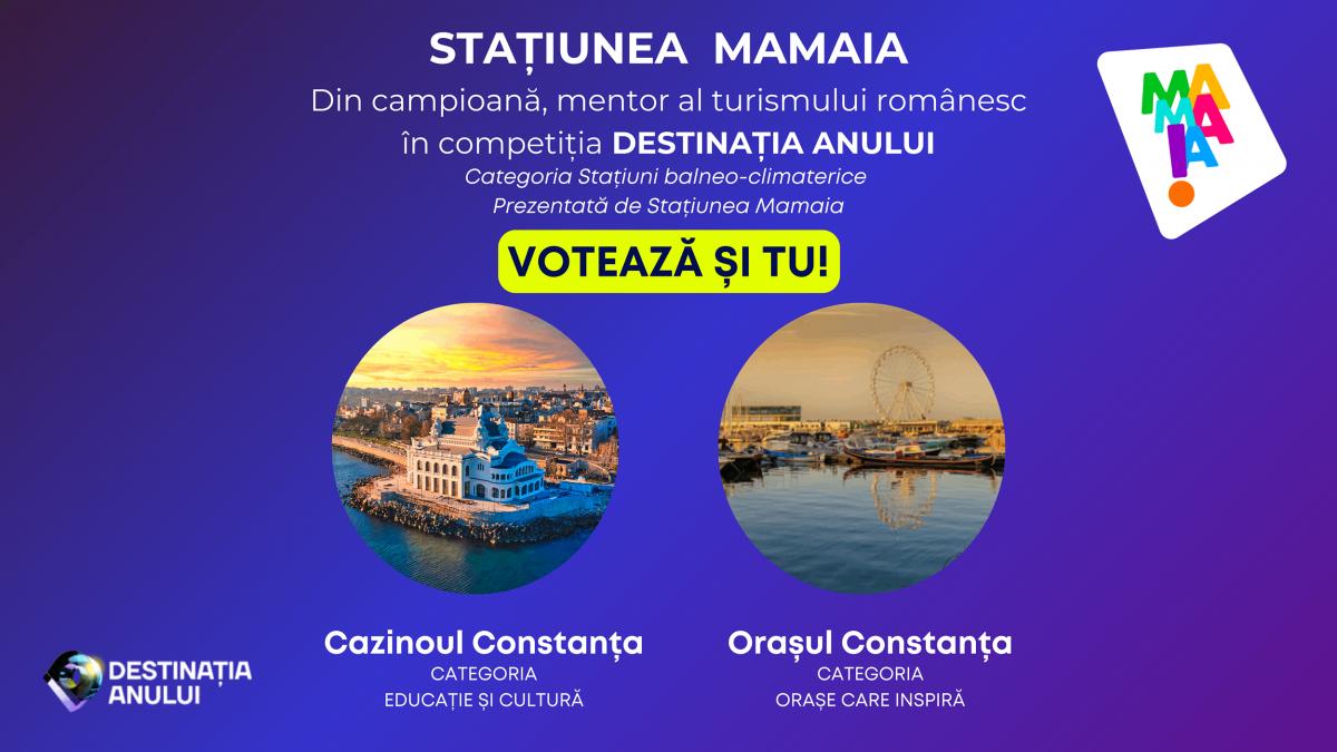 destinatia anului 2025 mamaia de la regina litoralului la mentor al turismului romanesc cazinoul din constanta intra in competitie
