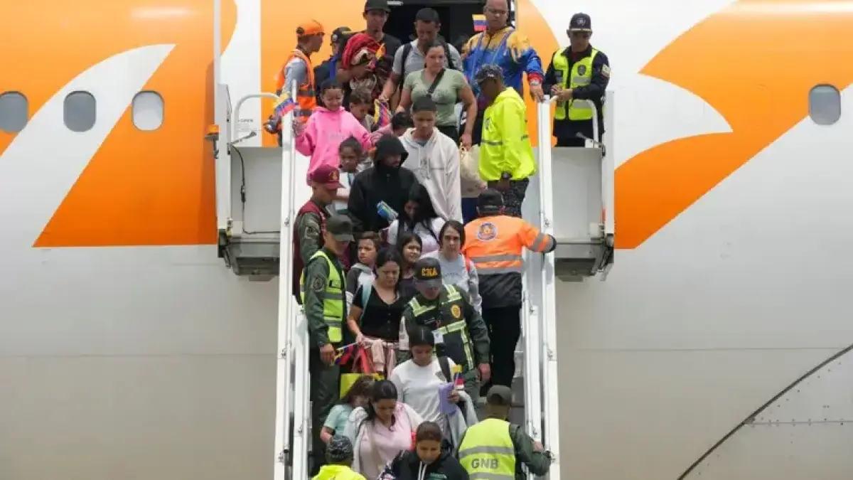 primul zbor cu migrantii venezueleni din statele unite a aterizat in venezuela acestia urmeaza sa fie repatriati