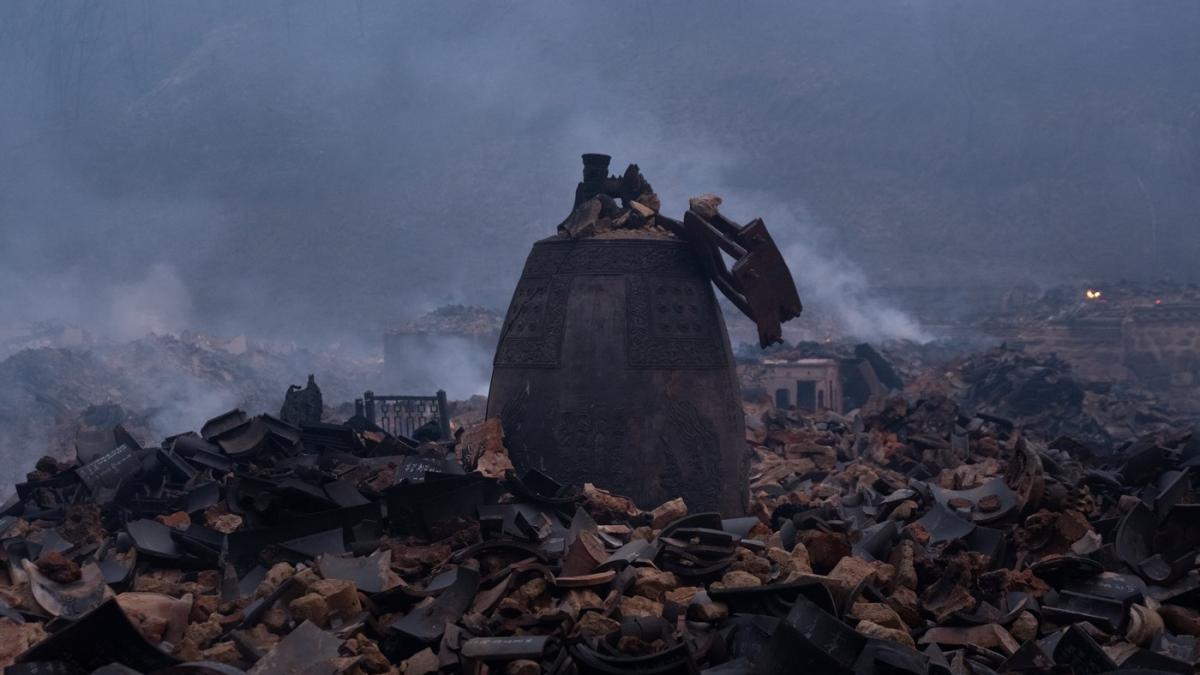 doar colopotul a mai ramas dintr un templu vechi de 1 300 de ani din coreea de sud incendiile fara precedent sunt greu de oprit doar colopotul a mai ramas dintr un templu vechi de 1 300 de ani din coreea de sud incendiile fara precedent sunt greu de oprit