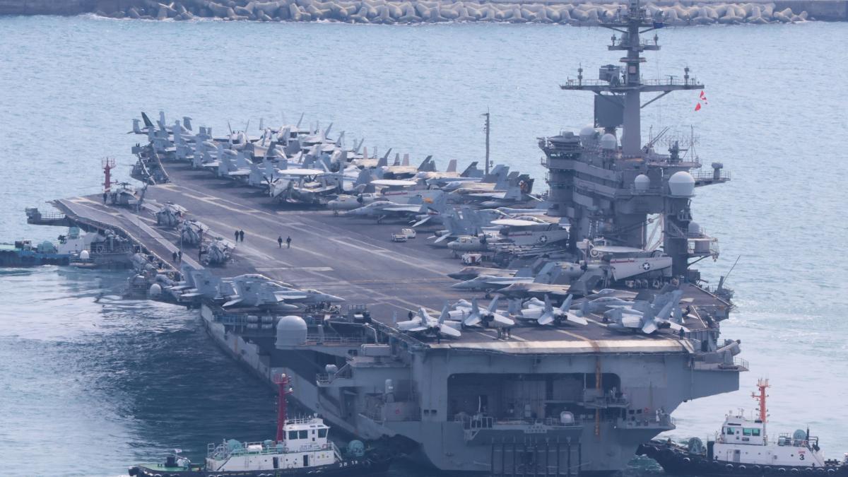 sua trimit forte masive in orientul mijlociu portavionul carl vinson se alatura grupului de atac harry s truman mesaj pentru iran sua trimit forte masive in orientul mijlociu portavionul carl vinson se alatura grupului de atac harry s truman mesaj pentru iran