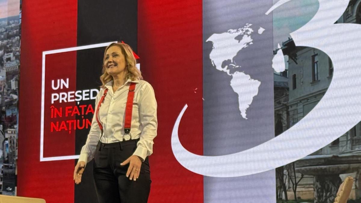 elena lasconi dezbatere prezidentiala antena 3 cnn un presedinte in fata natiunii 1 aprilie 2025