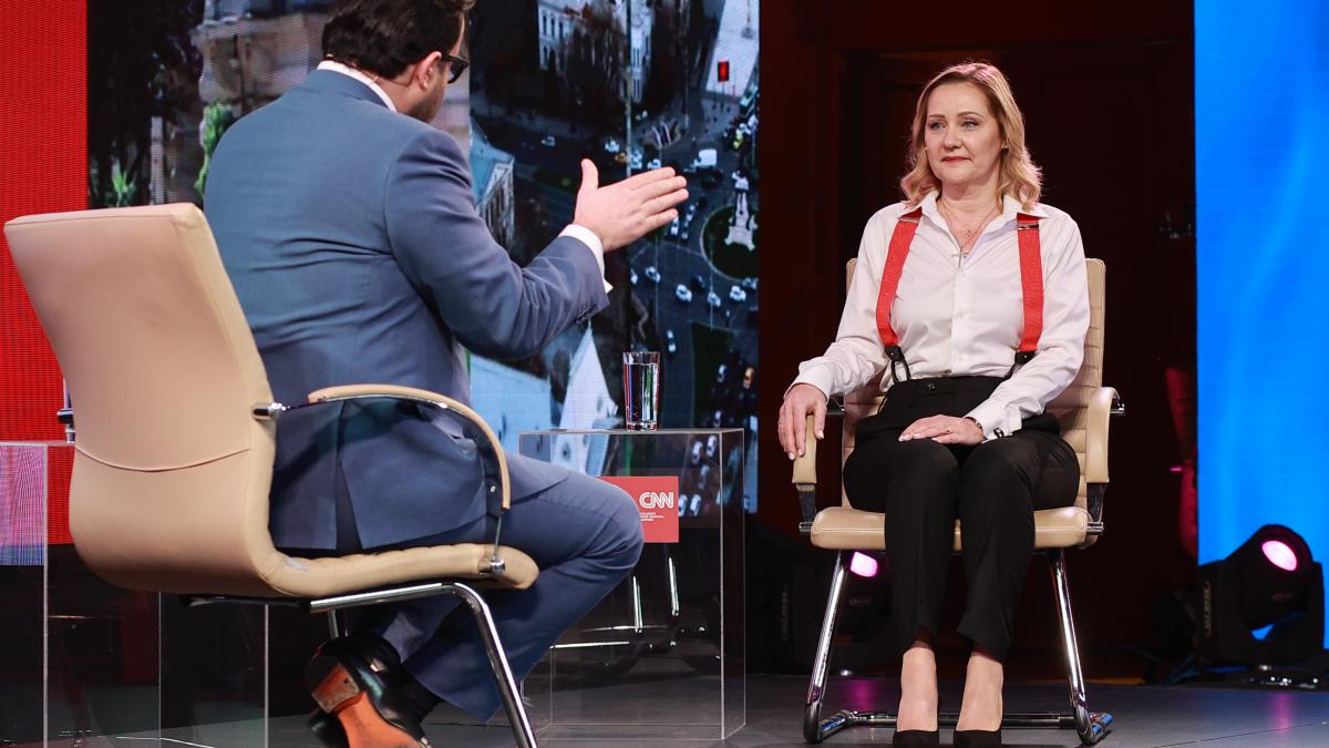 elena lasconi dezbatere prezidentiala antena 3 cnn 1 aprilie 2025
