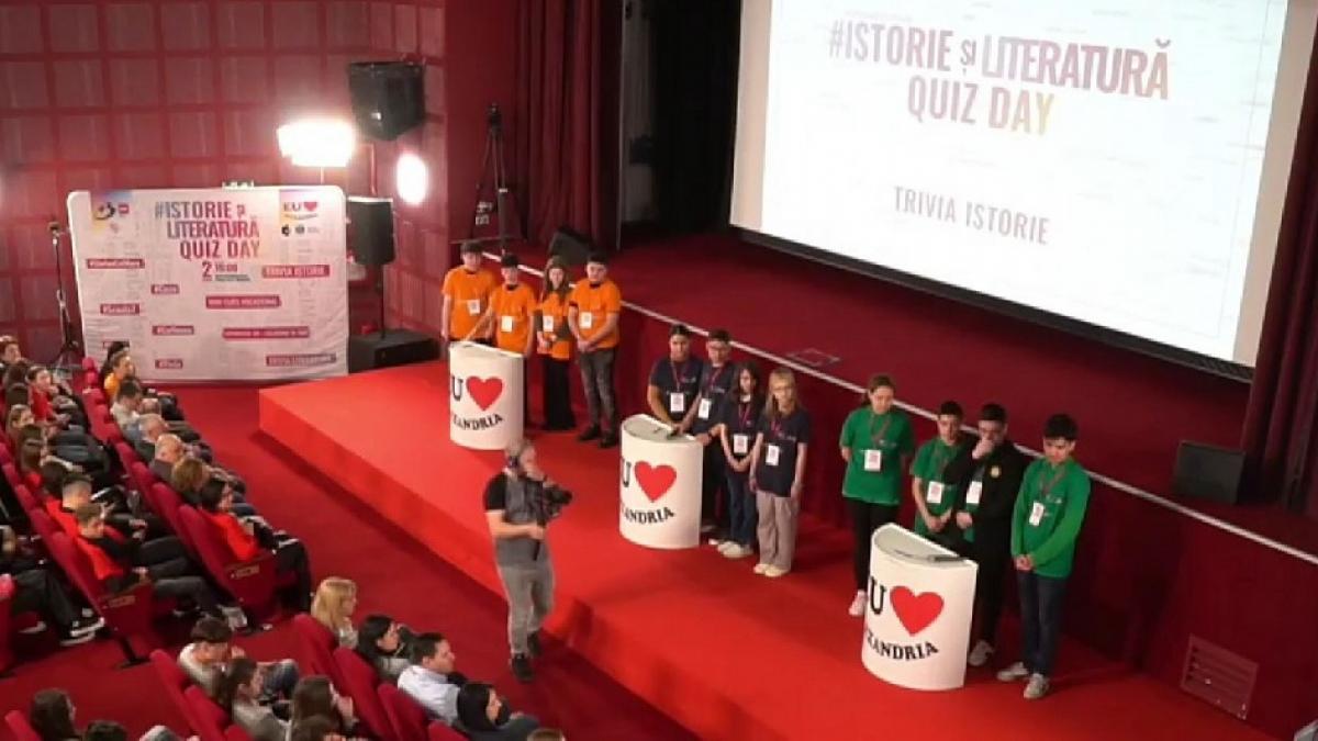 cei mai pregatiti elevi din alexandria si au testat cunostintele de istorie si literatura in cadrul concursului romania inteligenta