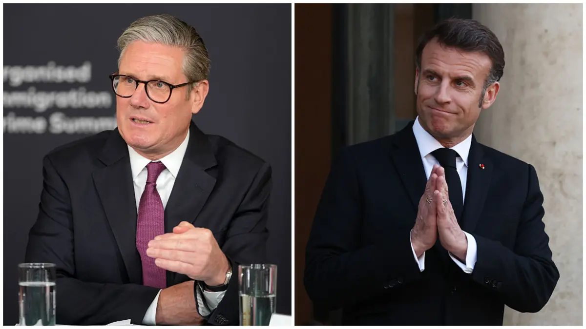 emmanuel macron ii cere lui keir starmer sa faca front comun cu ue in fata sua un razboi comercial nu trebuie exclus