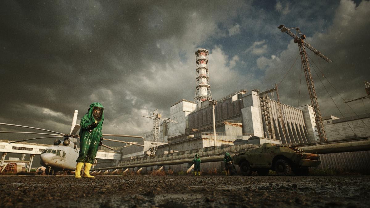 sarcofagul care opreste radiatiile de la centrala nucleara de la cernobil este grav avariat pericol si pentru romania