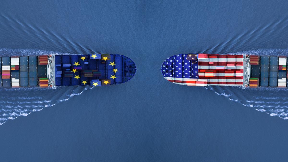 comisia europeana anunta ca suspenda contra tarifele impotriva sua ca raspuns la decizia lui trump vrem sa dam negocierilor o sansa