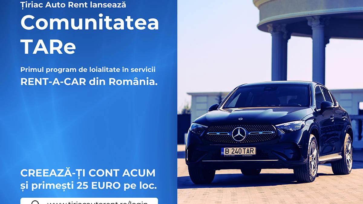 calatoriile tale merita mai mult tiriac auto rent iti ofera 25 euro cadou si reduceri la fiecare inchiriere
